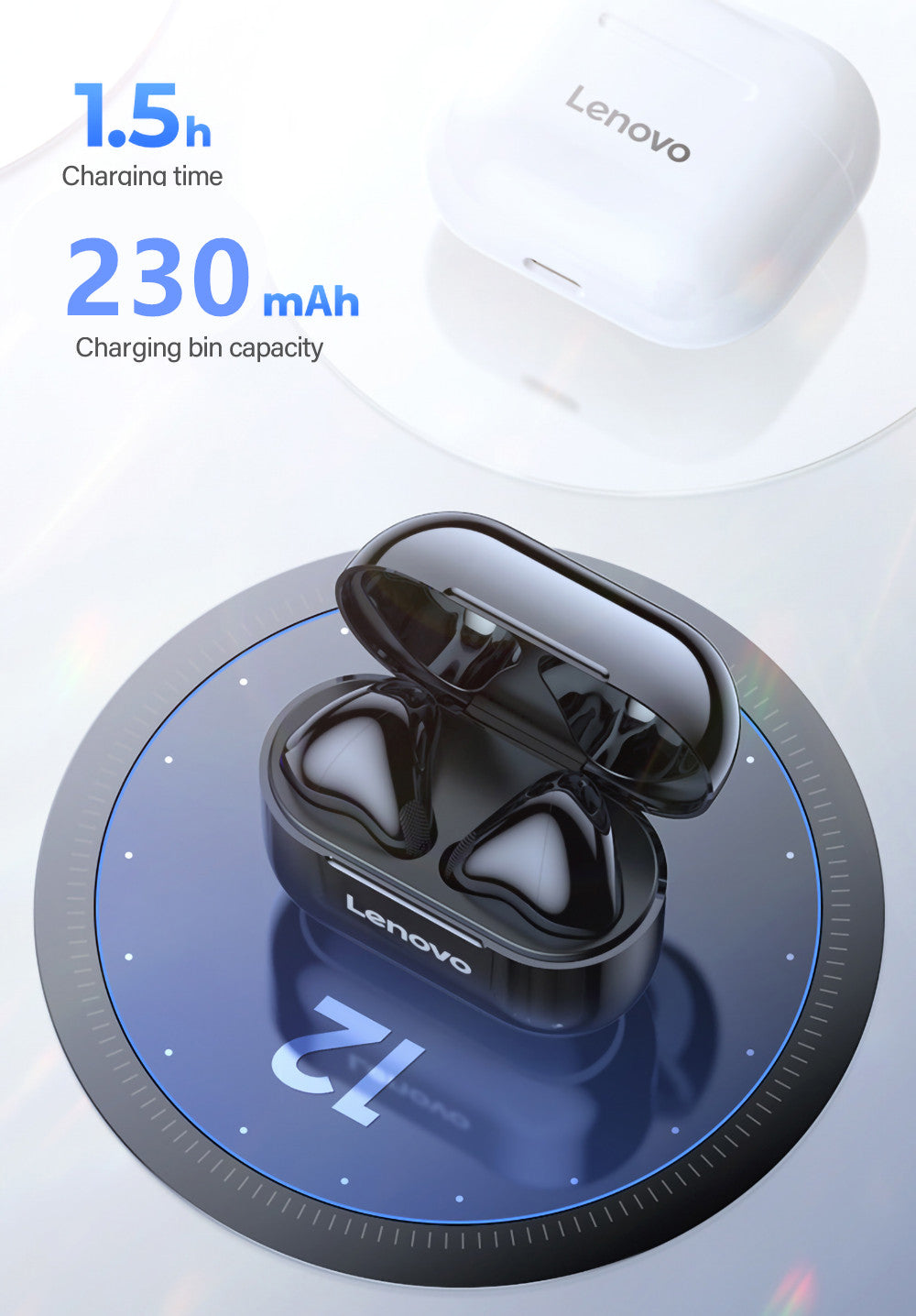 Lenovo Lp40 Pro Tws Earphones Wireless Bluetooth 5.1