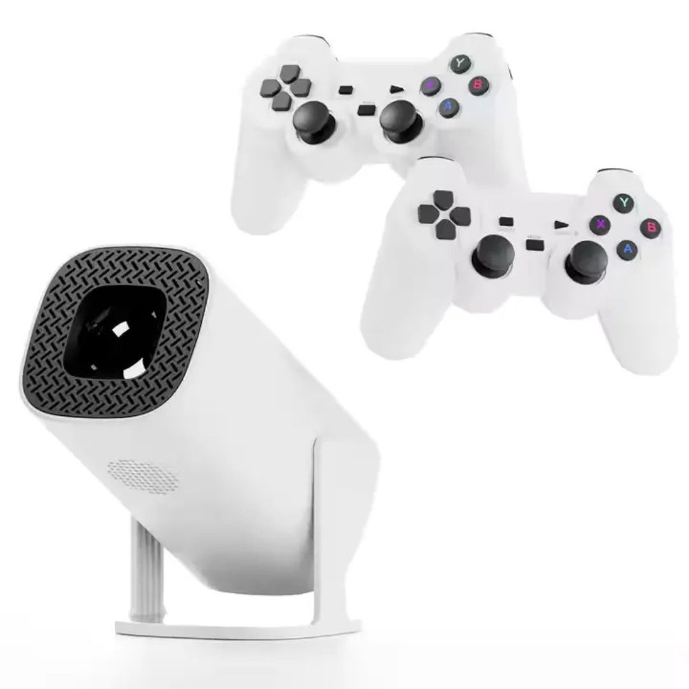 S40 MAX Gaming Android Projector – 150” Display, Android 11, 20,000+ Games, 4K Support, Wi-Fi & Bluetooth