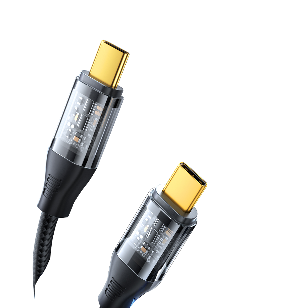 Joyroom S-cc100a12 Type-c To Tpye-c 100w Data Cable 1.2m Black