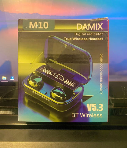 DAMIX M10 Wireless Earbuds Bluetooth Earphones Noise Cancellation Hifi Quality