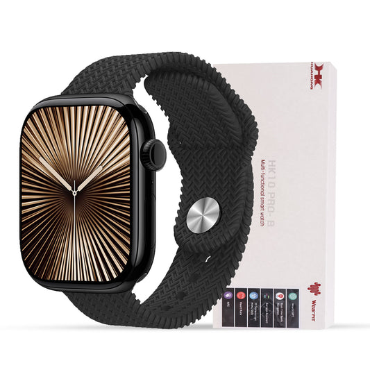 Hk10 Pro B 2.02 Amoled Display G-sensor Ai Features With Wearfit Pro App 2 Straps
