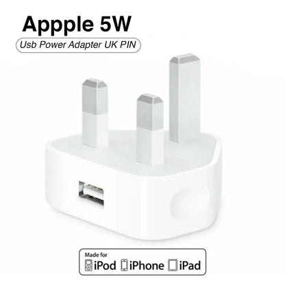 Iphone Usb 5W Power Adaptor UK Pin