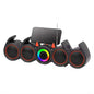 Kisonli Led-918 Soundbar Speaker Subwoofer Wireless Home Theater Bluetooth Soundbar