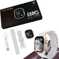 V200 New Fashion Ultra 2.2 Large Screen Ip68 Waterproof Sport Smart Watch With Wearfit Pro App Black
